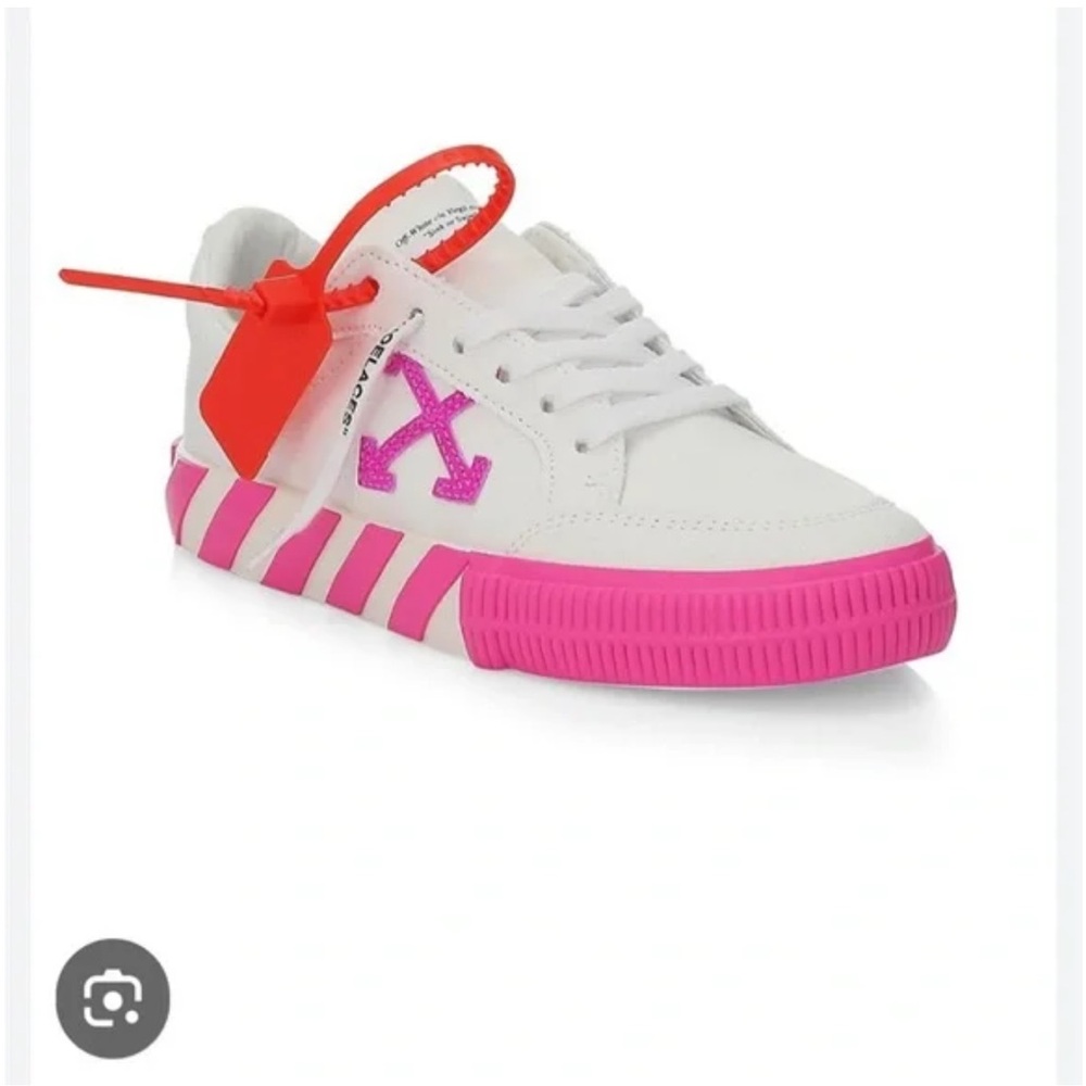 Off-White Pink Sneakers Size 39